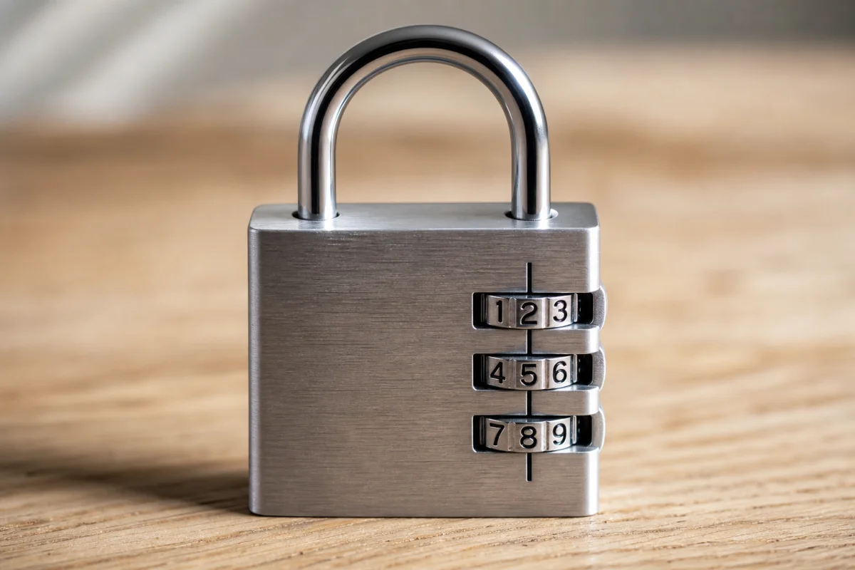 ouvrir un cadenas à code