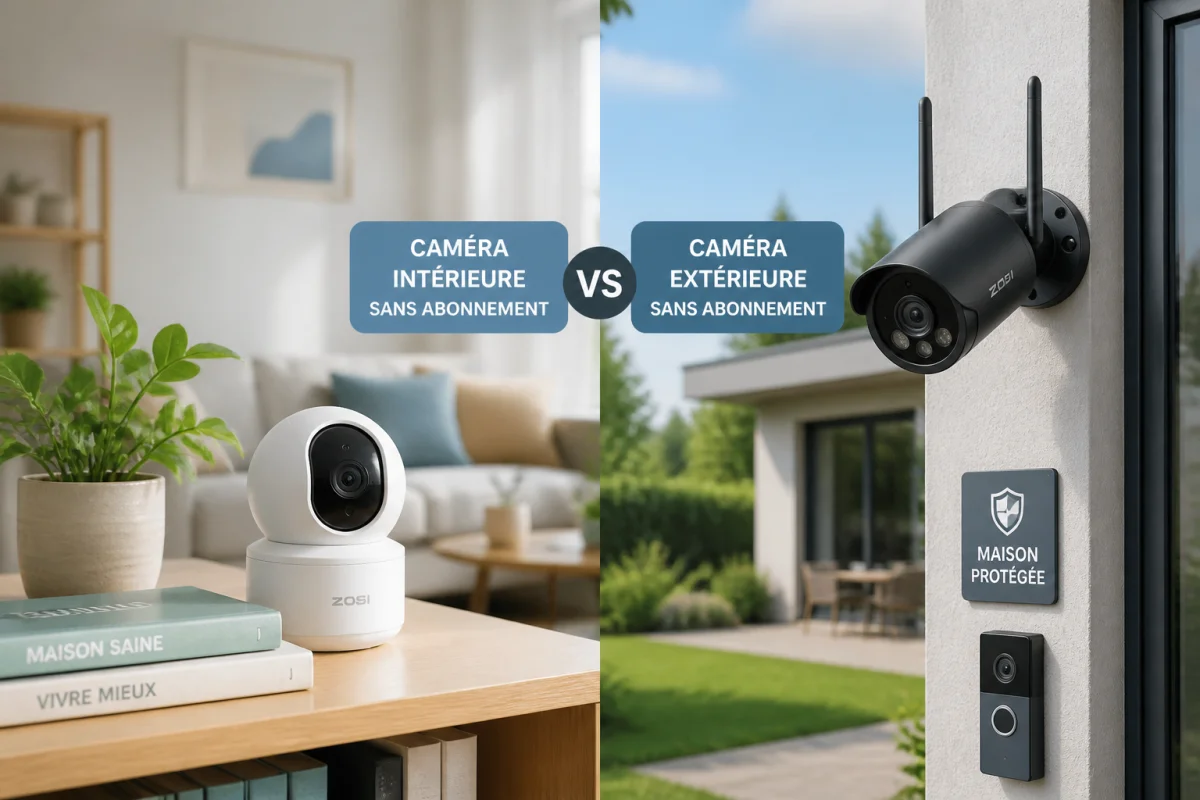 camera surveillance sans abonnement