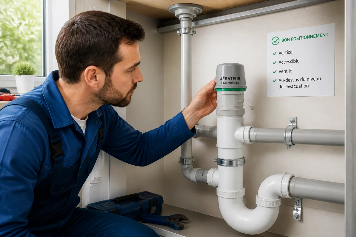 Aérateur à membrane en plomberie comment bien le comprendre