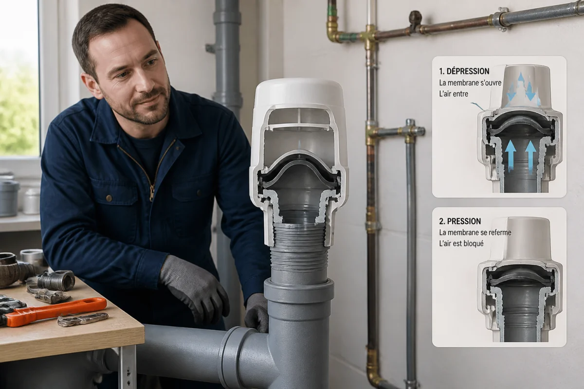 Aérateur à membrane en plomberie comment bien le comprendre